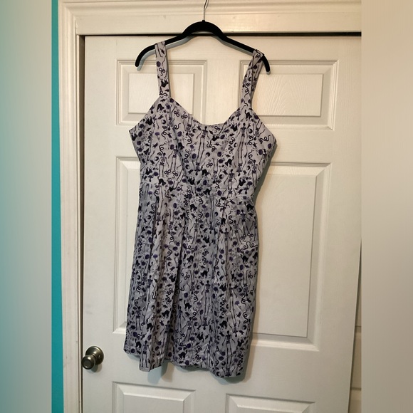 Modcloth Black and White Floral Dress - Picture 4 of 7